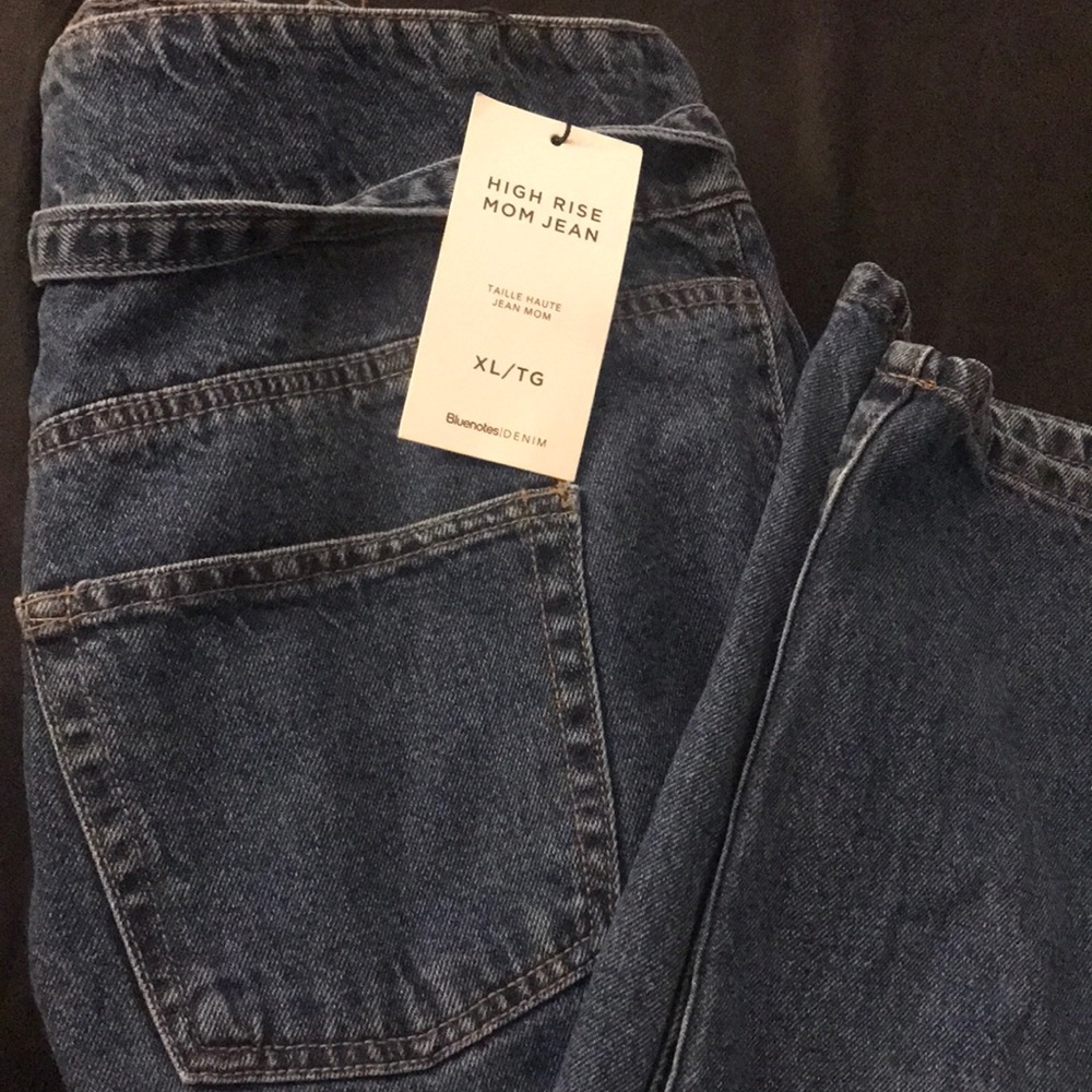 BlueNote High Rise Mom Jeans